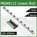 MGN9H MGN12H MGN15H 150MM 600MM Linear Sliding Guide Rail W Block Cnc 3D Printer. Fixed Price $19.00.