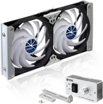 Titan- 12V/ 24V Dc 140MM Multi-function Rack Mounted Double Refrigerator 14CM. Fixed Price $136.16.