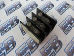 Buss 16201-3, 150 Amp, 600 Volt, 3P, Pdb, (1) 1/0-#14 X. Fixed Price $25.00.