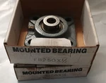 Hub City FB250X-1/2 Four-hole Flange Mount Bearing (set Of 2). Fixed Price $130.00.
