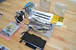 New Parker MX80L Linear Servo Motor Actuator Stage 0.01UM & VIX500AH Driver Set. Fixed Price $1475.00.