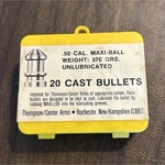Thompson/center Arms Maxi-ball .50 Cal Bullet Storage Box 20 Rounds Vintage. Fixed Price $34.99.