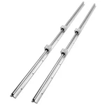 Vevor 2PCS 1500MM Linear Guide Rail Slide 4 SBR16UU Bearing Block. Fixed Price $74.09.
