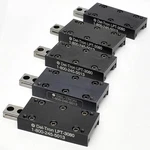 (lot 5) Del-tron LPT-3080 Low Profile Crossed-roller Linear Bearing Tables. Fixed Price $149.99.