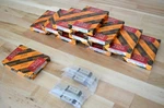 New (2) Thk X82MM Linear Lm Guide Rails RSR12WVMC1 Bearings Box. Fixed Price $95.00.