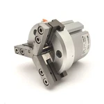 Smc MHSH3-32D 3-FINGER Pneumatic Gripper 8MM Stroke, 32MM Bore, 62N, .1-.6MPA. Fixed Price $375.00.