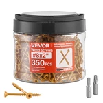 Vevor #8 Wood Screws Anti-rust 2-INCH Outdoor Deck 350PCS T25/TORX. Fixed Price $24.99.