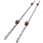 Build Smooth Linear Motion Systems HSR15-1500MM Rail With 4 Carriages. Fixed Price $179.99.
