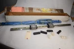 Lot 2PC Ina Linear Slide KUE30H W2G3V2 4 Bearing Blocks And Rails 920MM. Fixed Price $349.99.