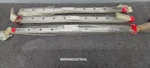 Lot Of 3 Thk HSR25-640L(GK), Linear Guide Rail, New. Fixed Price $129.99.