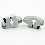QTY6 Shf 8MM Aluminum Linear Rail Shaft Guide Support Flanged Rod Holder 3D Usa. Fixed Price $14.99.