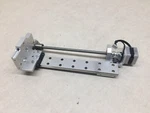 Linear Rail Assembly Vexta Stepping Motor PK243-02A Thk RSR15WVM 10" Long. Fixed Price $112.50.