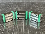 Lot Of 4 Hiwin HGH25CA Square Linear Guideway Block, Carriage HG15. Fixed Price $69.99.