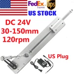 DC24V Linear Actuator 30-150MM 120RPM Cycling Reciprocating Adjustable Motor Diy. Fixed Price $65.99.