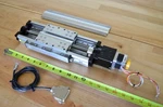 Parker 404XR Precision Linear Ballscrew Actuator W/ VS12B NEMA17 Stepper. Fixed Price $495.00.