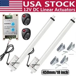 2X 18" Linear Actuator +remote Control Heavy Duty 1500N/330LBS Electric 12VMOTOR. Fixed Price $129.99.