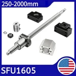 Ball Screw SFU1605 Antibacklash 250-2000MM+BK/BF12+NUT HOUSING+6.35*10MM Coupler. Fixed Price $23.99.