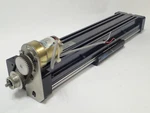 Tol-o-matic Axi Dyne 06100715 SK10 Linear Slide Rail, 38VDC Stepper Motor Tested. Fixed Price $533.92.