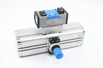 Festo Pressure Booster DPA-63-10 (184518) Incl. Pneumatic Valve JH-5/2-D-2-C. Fixed Price $670.39.