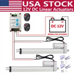 Linear Actuators 1500N 12V Dc Electric Motor W/ Controller Switch Auto Lift Do. Fixed Price $19.99.