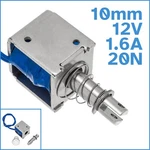 12V Dc 1.6A 20N Solenoid Valve Push Pull Linear Stroke Electromagnet Rod 0826. Fixed Price $19.36.