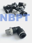 Mm One Touch Push Connect Fitting Male Elbow PL10-R3/8,NBPT 5. Fixed Price $11.95.