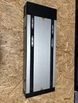 Les 16X5MM Ball Screw Slide With 4 70MM Carriages & MS200 HT-2 Stepper Motor. Fixed Price $888.00.