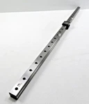 Of Thk SRS9WM Linear Guide Blocks W/ Rail 29". Fixed Price $125.00.