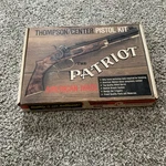 Vintage Thompson/ Center Pistol Kit The Patriot Box Only. Fixed Price $18.00.