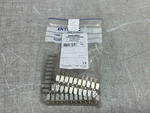 Entrelec 016897400 8MM Terminal Block Jumper Bar BJM8D 10 Abb 1SNA168974R0000. Fixed Price $39.99.