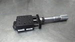 Parker 4000M Linear Translation Stage With Metric Micrometer. Fixed Price $150.00.