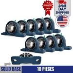 UCP209-28 Pillow Block Bearing 1-3/4" Bore Bolt Solid Base (10PCS). Fixed Price $172.45.
