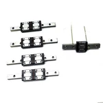 (lot Of 9) Star 0442-213-01 Ball Bearing Guide Blocks W/(1)5" &(4)6.25" Rails. Fixed Price $76.29.