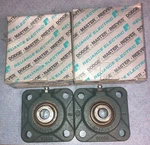 Pair Dodge Master Reeves Bolt Flange Bearing 1/2" 124048 124059. Fixed Price $19.99.