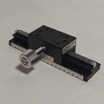 Misumi XLWG100 Manual X-axis Stage, +-40MM Travel, 18MM Pitch, 29.4N Max, M4 M2. Fixed Price $109.99.