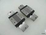 Thk Used 2RSR12WVMUU+87L Linear Guide Bearing 2RAIL 2BLOCK Wide OD-I-50=1H55. Fixed Price $44.98.
