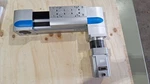 Festo Belt Driven Linear Actuator EGC-120-500-TB-KF-OH-GK W/ EMMS-ST-87-S-SE-G2. Fixed Price $1299.99.