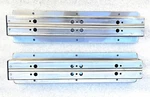 Lot Of 2 Sugatsune TSS-3-300 Stainless Steel Ball Bearing Drawer Slides. Fixed Price $75.00.
