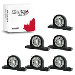 UCP209-27 Pillow Block Bearing 1-11/16" Bore 2BOLT Self-aligning 3LIPS Seal QTY6. Fixed Price $125.95.