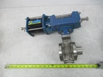 Dezurik 9635596 Actuator W/ 1" Ball Valve 316SS, IA0313. Fixed Price $699.95.