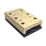 Deltron NBT-4125A Crossed Roller Slide, Travel: 80MM, 125MM X 35MM. Fixed Price $380.00.