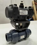 Nos Asahi Pneumatic Actuated Ball Valve. AP79P Actuator, V2ALVUES8025 1". Fixed Price $249.00.