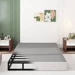 9 Inch Box Spring For Queen Bed, Heavy Duty Metal Mattress Foundation, 3000 Lbs. Fixed Price $56.36.