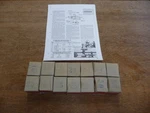 Emco Unimat Master Thread Patterns For DB200 SL1000 Lathes Complete Inch Set. Fixed Price $599.00.