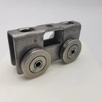 Unistrut P2750 Ss 4-WHEEL 304 Load 100LBS. Fixed Price $90.00.