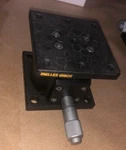 Melles Griot 07TEZ004 Qty Vertical Translation Platform Stage 65X65MM 10MM. Fixed Price $299.99.