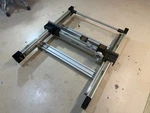 Macron Dynamics 2-AXIS Linear Actuator Gantry Kit Synchronized Cnc Rails 28" 13". Fixed Price $1400.00.