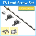 T8 Lead Screw Set 2/8MM Coupling Mounting Bearing 3D Printer 100 - 1200MM. Fixed Price $7.99.