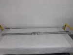 Lot Of 4 Ina GTB020 Bearings W/ 86-1/5'' Cnc Linear Slide Rails. Fixed Price $499.99.