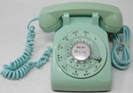 Vtg 1970 Bell System Western Elect Mint Green Rotary Dial Desk Telephone C/d 500. Fixed Price $69.99.